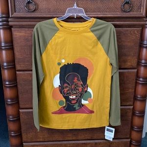 Target Boys L/S Graphic Tee (Black History Month)